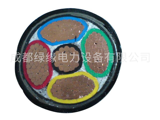 低压电缆VV系列VV-5铜芯导体聚氯乙烯绝缘及护套电力电缆