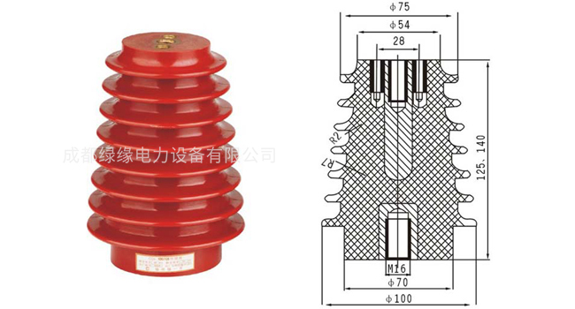 CG5-12KV户内高压带电显示装置传感器(宝塔形)