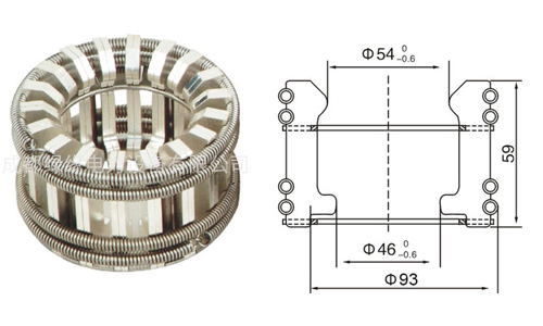 GC5-1600A梅花触头93×59(36片)